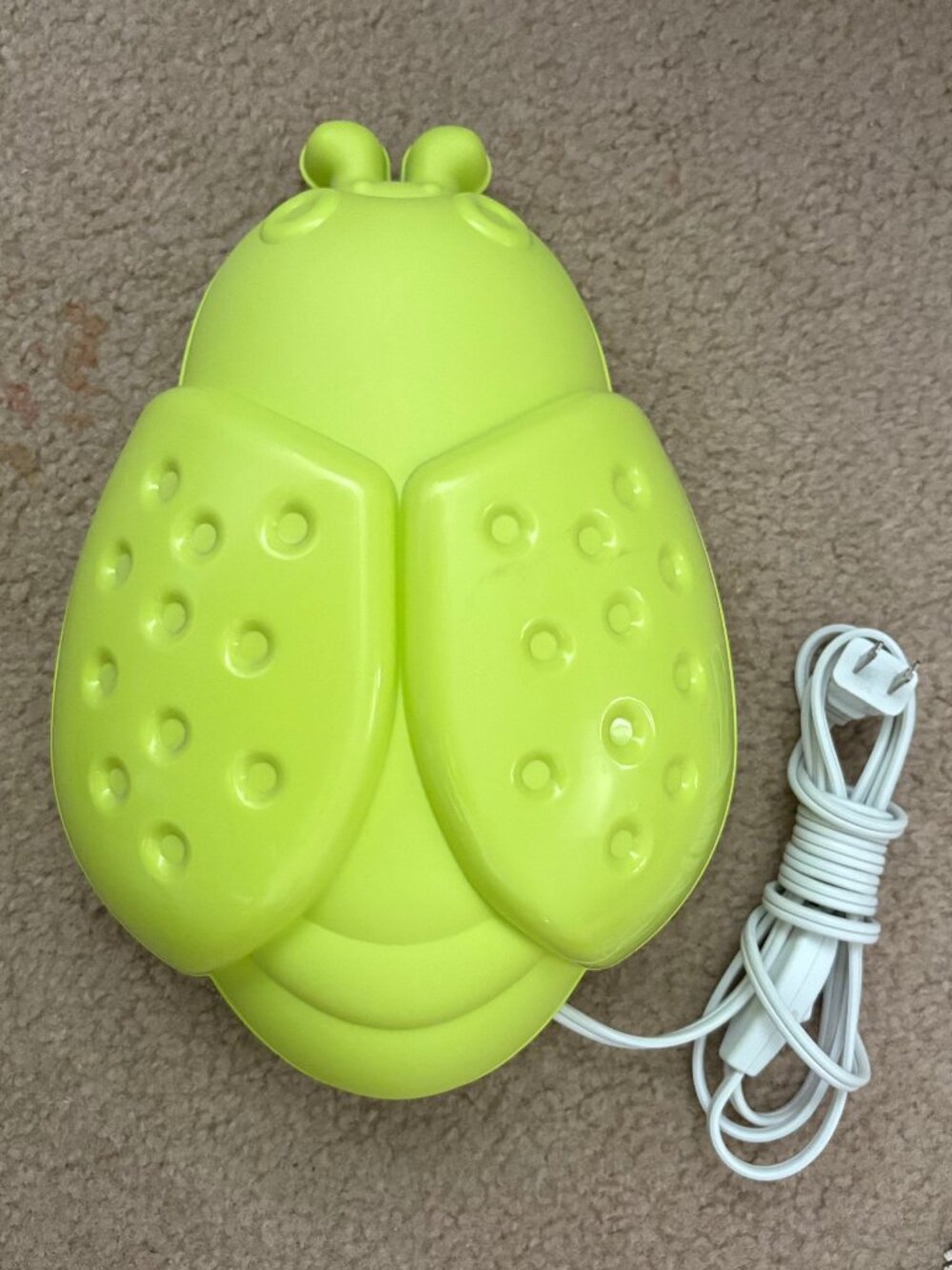 IKEA Green Ladybug Wall Night Light SMILA BAGGE